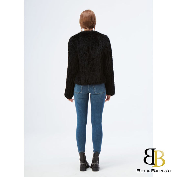 Casaco Cardigan Pelo Coelho Chloe Colete