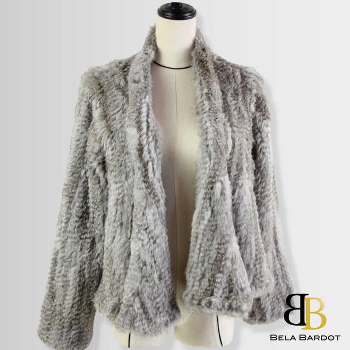 Casaco Cardigan Pelo Coelho Chloe Colete