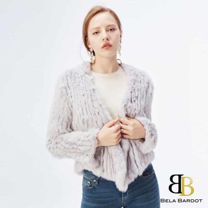 Casaco Cardigan Pelo Coelho Chloe Colete