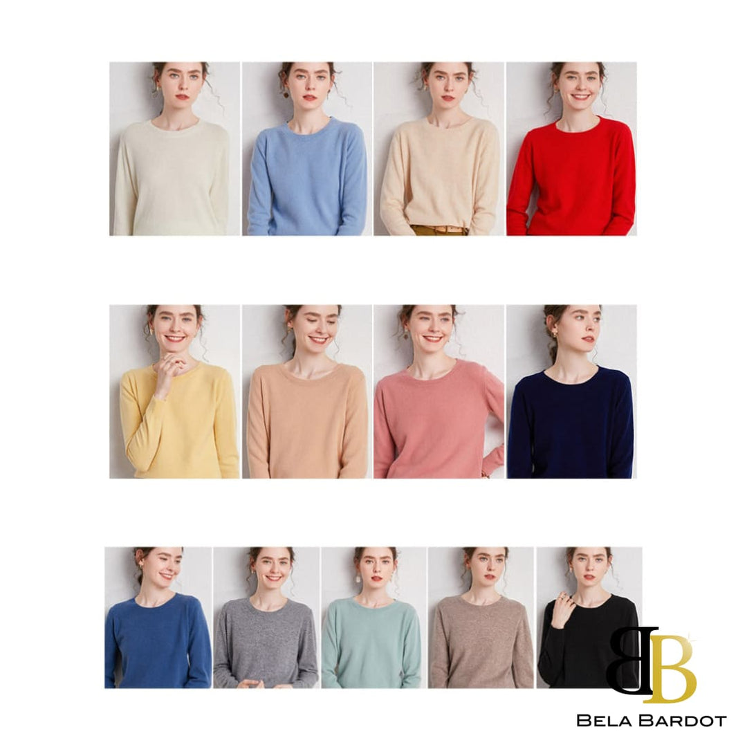 Blusa Lã Merino Emma Simple Blusa De Frio