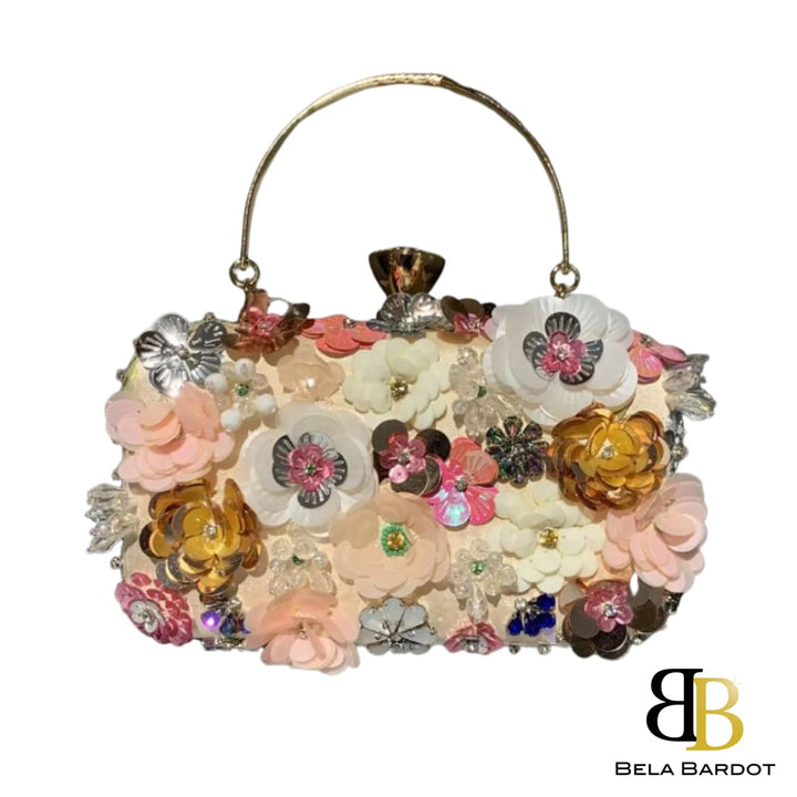 Eva Flowers Glamour Clutch Bag Acessórios