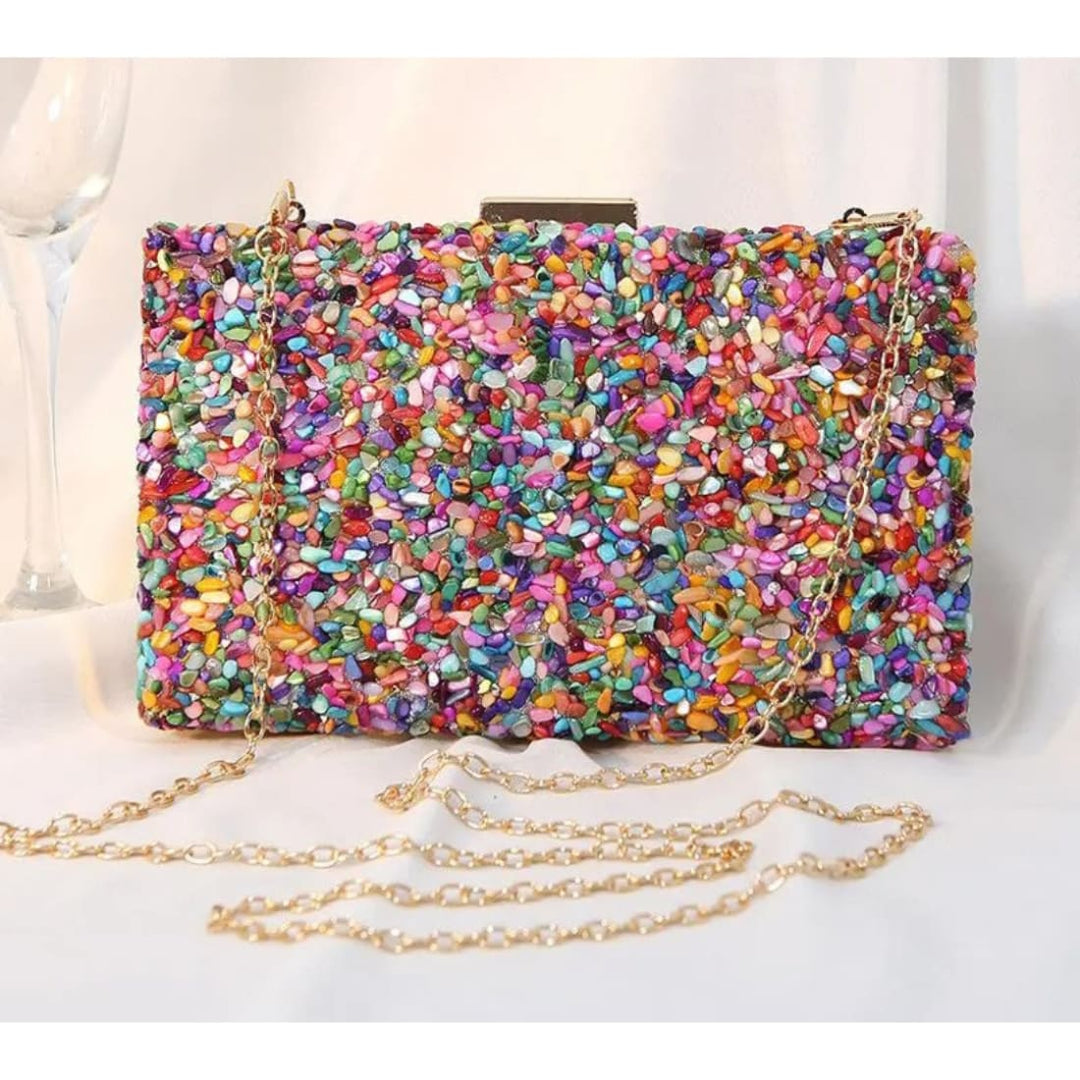 Hazel Colors Glamour Handbag Colorful Acessórios
