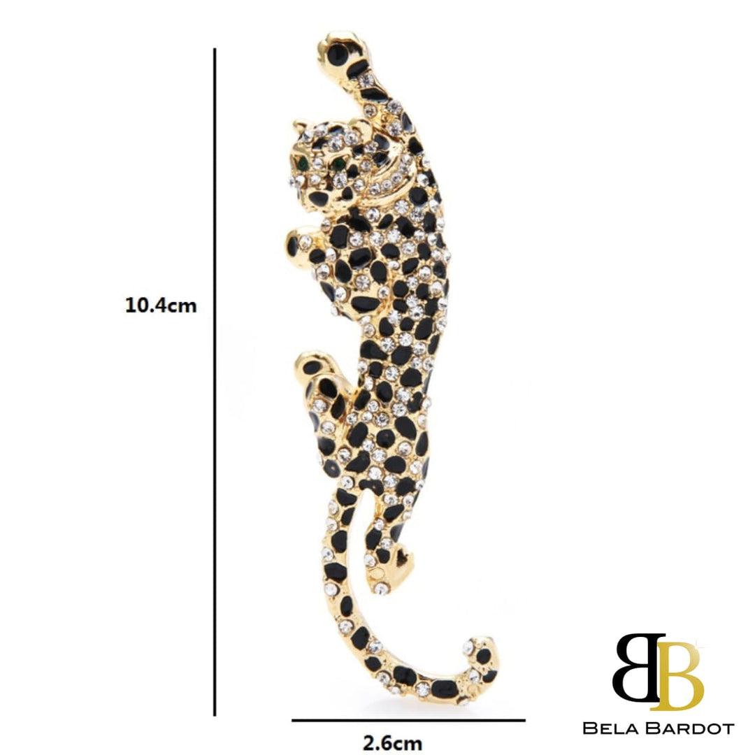 Broche Leopard Acessórios