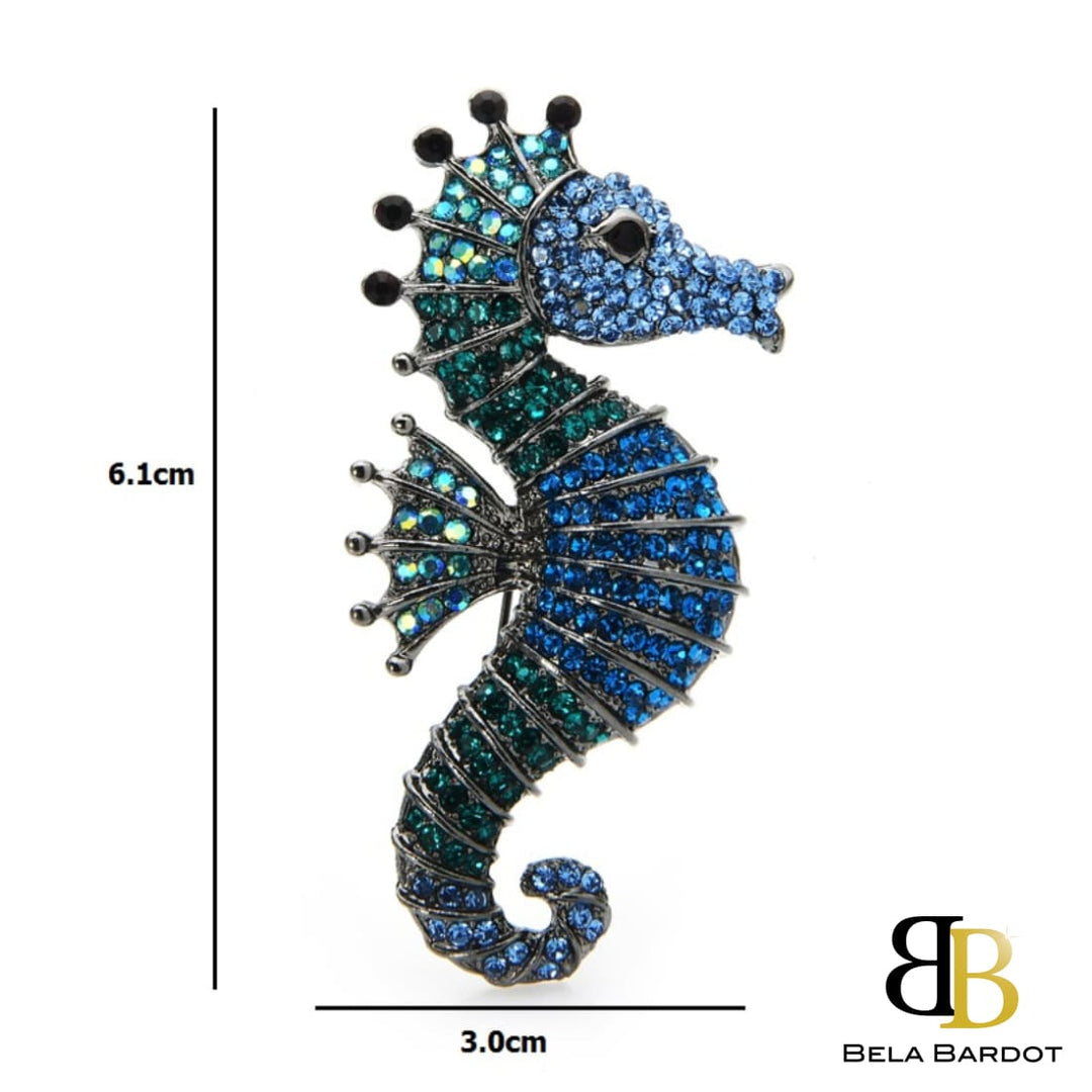 Broche Seahorse Acessórios