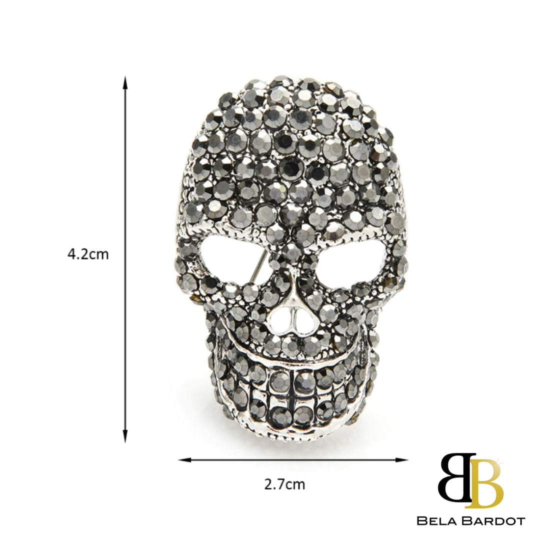 Broche Skull Acessórios