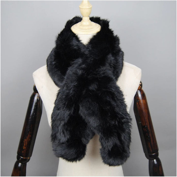 Zoe Luxury Rabbit Fur Scarf Scarf