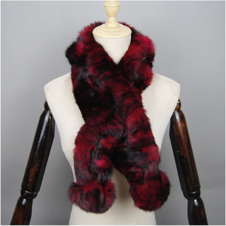 Zoe Luxury Rabbit Fur Scarf Scarf